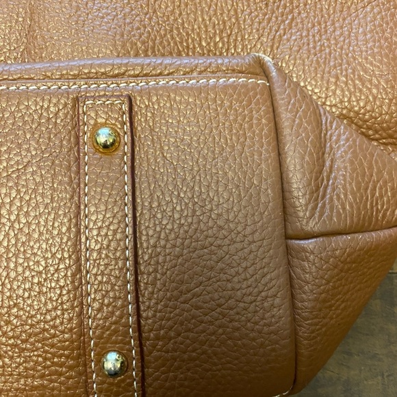 Dooney & Bourke Leather Logo Lock shoulder bag - Picture 8 of 16